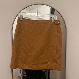 Mustard yellow skirt